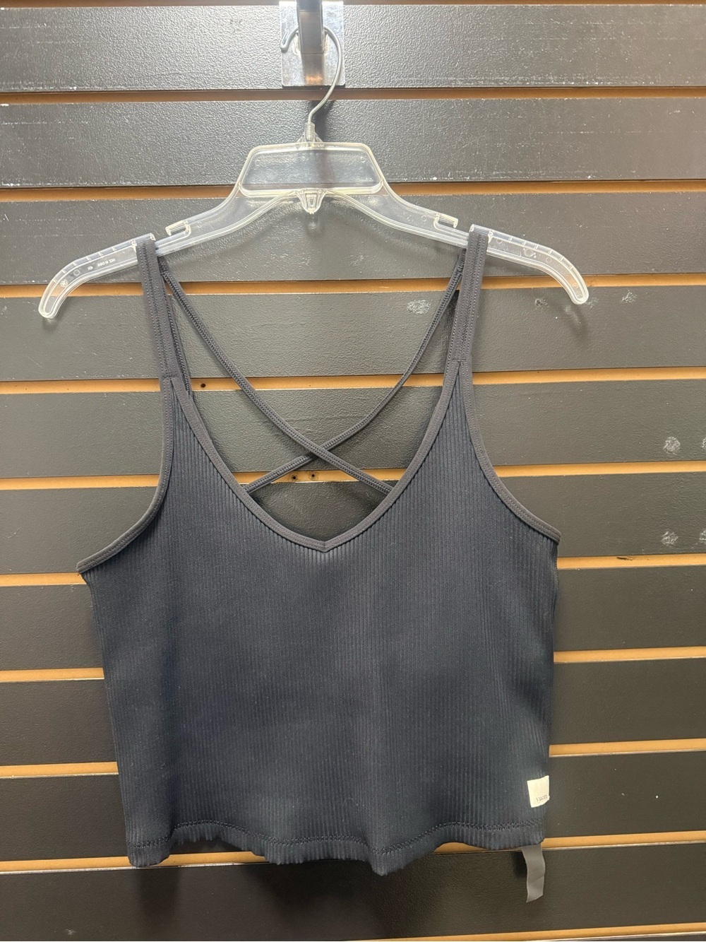 Vuori Lux Rib Avant Tank Black L